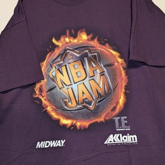 90s NBA Jam Tournament Edition t shirt - Picture 3 of 6